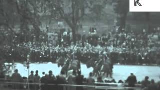 1937 King George VI Coronation Rare Home Movies UK Archive Footage 1930s [upl. by Koal]