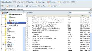 Groupwise Sending email from proxy [upl. by Yelahc]