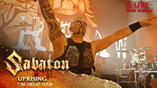 SABATON  Uprising Live  The Great Tour  Warsaw [upl. by Ignatius675]