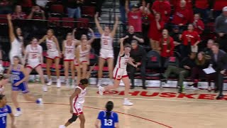 Highlights  Nebraska WBB vs Kansas [upl. by Tris]