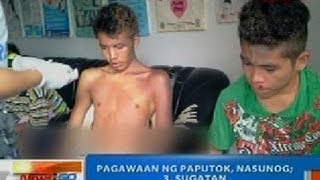 NTG Pagawaan ng paputok sa LapuLapu City nasunog 3 sugatan [upl. by Ynnej]