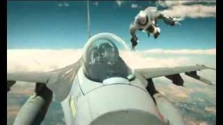 Vestel  Dishwasher Advertisement with F16 Fighting Falcon [upl. by Kulda]