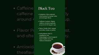 Green Tea vs Black Tea I Pascovita I shorts [upl. by Nnyl470]