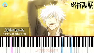 Jujutsu Kaisen Season 2 OST  quotIf I Am With You 一緒ならquot  MEDIUM Piano Tutorial amp Sheet Music [upl. by Jerman]