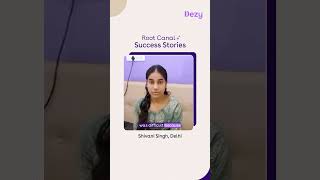 Root Canal Treatment Patient Testimonial  Shivani Singh rootcanaltreatment [upl. by Leitnahs]