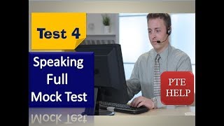 2018 PTE Real Speaking Full Mock Test 4  Prepares you for the real PTE exam [upl. by Nnyrb]