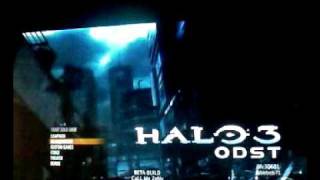 Halo 3 Odst  Main Menu Beta [upl. by Aber]