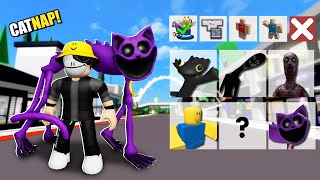 5 MONSTERS BODYGUARD Monsters Catnap In Brookhaven WID  Roblox [upl. by Neirol]