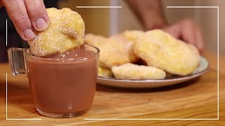 Las TORTAS Fritas MÁS DELICIOSAS y FÁCILES  Receta de CARNAVAL [upl. by Htrowslle524]