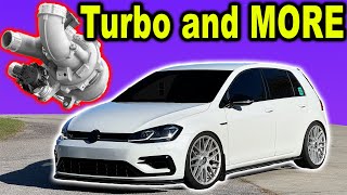 Building a Faster MK75 Golf R Upgrading Turbo Clutch Ethanol AND MORE [upl. by Deehsar]