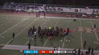 2023 PENN HILLS VS WOODLAND HILLS 2ND HALF [upl. by Akcirderf]