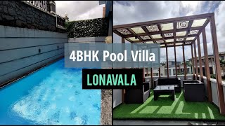 Budget 4BHK Pool Villa Lonavala  Surya Villa [upl. by Eolanda]