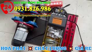 Tời rùa điện 200kg300kg500kg1tấnTời điện có rùa di chuyểnCon chạy tời điện 1tấnTời điện mini [upl. by Alleuqram397]