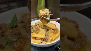 Paccheri Pasta with Beef Ragù [upl. by Naerad698]