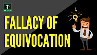 Fallacy of Equivocation [upl. by Hawkie]