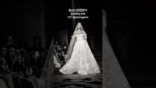 The House of Berta New York Bridal Fashion Week FW25 bride weddingphotography shorts runway [upl. by Nayk]