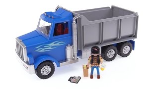 Playmobil 5665 Dump Truck review [upl. by Yrekaz]