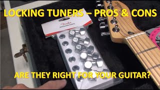 Locking Tuners for your Guitar  Do You Need Them Lets Discuss the Pros amp Cons [upl. by Urania]