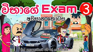 විභාගේ 3 අවසාන කොටස  exam  sinhala funny cartoon  sinhala cartoon  cartoon  motivation [upl. by Gerstein]