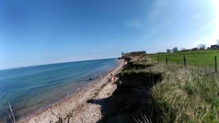 Strand von Rerik Meschendorf in Full HD 2017 Ostseecamp Seeblick Ostsee Baltic Sea Meer Wellen Wave [upl. by Enilorac901]