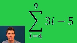 Summation Notation Arithmetic Series [upl. by Irwinn237]