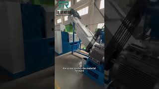 squeeze dryer squeezerplastic plasticrecyclingmachine plasticrecycling plasticprocessing [upl. by Lenette]