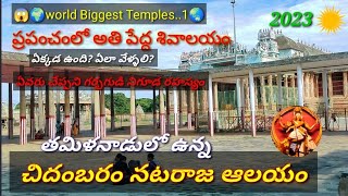 சிதம்பரம் நடராஜர் கோவில் அதிசயங்கள்  Incredible Science Behind Chidambaram Temple  Lord Shiva [upl. by Bacchus]