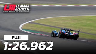 Le Mans Ultimate  Alpine A424  Fuji Hotlap  126962 HYMO Setups [upl. by Mei]