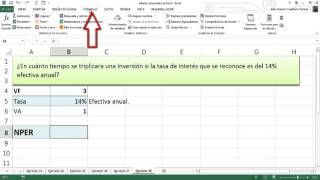 Interés Compuesto en Excel  Ejercicio 27 [upl. by Arama]