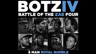 8 MAN BATTLE RAP ROYAL RUMBLE  BOTZ4 [upl. by Hauhsoj]