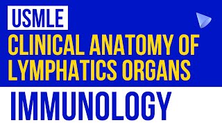 Clinical anatomy of lymphatics organs  Immunology Course Chapter 1  Introduction [upl. by Macmillan]