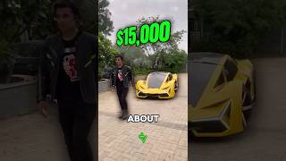 Lamborghini Terzo By Indian Youtuber💪 TannaDhaval shorts [upl. by Issi617]