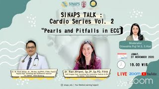 SinapsTalk 40  Cardio Series Vol 2 Part 1Pearls and Pitfalls in ECG Part 01  dr Rien Afrianti [upl. by Udale403]