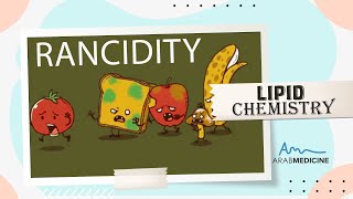 Rancidity  Lipid chemistry  Biochemistry module [upl. by Dnalsor]