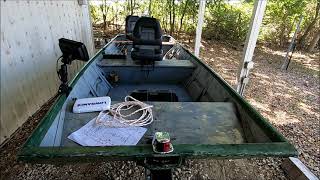 JON BOAT TO BASS BOAT UPDATE PART 2 [upl. by Buddie]