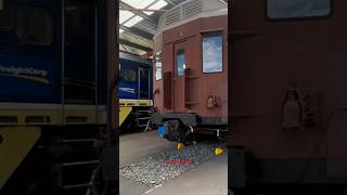 Tulloch prototype s set S10b coupled with Bradfield set H13 At NSW rail museum shorts viral train [upl. by Zilef]