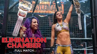 FULL MATCH  WWE Women’s Tag Team Championship Elimination Chamber Match Elimination Chamber 2019 [upl. by Dearden]