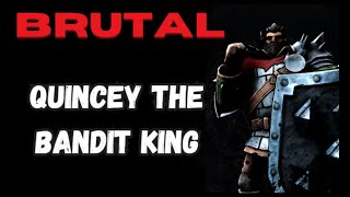 V Rising  Quincey The Bandit King  Brutal Difficulty Solo Kill [upl. by Amethist]