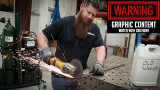 Grinder Safety How to Properly Use an Angle Grinder [upl. by Losyram]