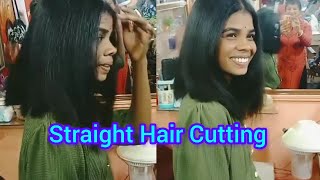 Straight Hair Cut ll [upl. by Chancellor]