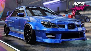 Subaru Impreza WRX STI Customization and gameplayNeedForSpeed HEAT [upl. by Elleinet]