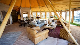 Look inside the exclusive complex where Glastonburys poshest revellers will camp  SWNS [upl. by Ainslie238]