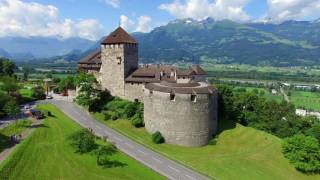 Vaduz Castle Liechtenstein DJI Phantom 3 4K [upl. by Griz421]