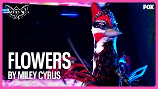 Woodpecker Performs quotFlowersquot by Miley Cyrus  Season 12 [upl. by Pember960]