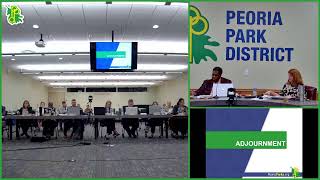 Peoria Park District Board of Trustees Meeting  Nov 20 2024 [upl. by Acinelav]