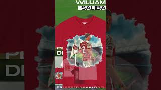 Arsenal Fan T shirt William Saliba [upl. by Leund]