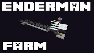 Simple Enderman XP Farm for Minecraft 1131 [upl. by Haliled]