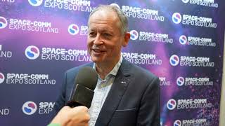 SpaceComm Expo Scotland Interview with Dr David Parker European Space Agency [upl. by Morris710]