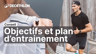 CONSEIL  Course à pied  Définir un objectif et un plan dentrainement 🧐  Decathlon [upl. by Yelrac783]