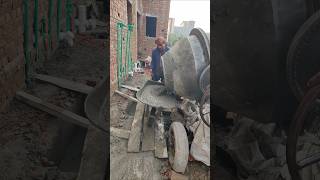 How to concrete mixer work construction trendingshorts trendingvideo hits [upl. by Rubio960]